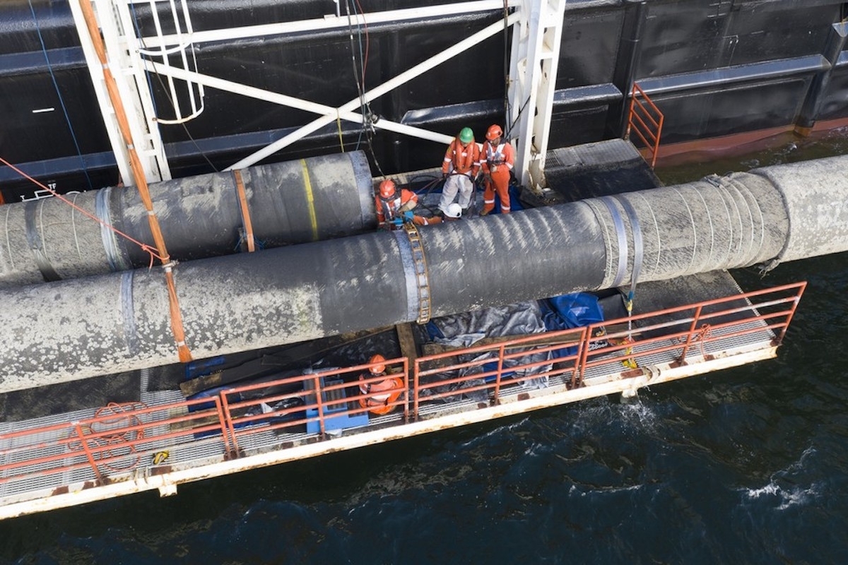 Авария на «Северном потоке-2» произошла из-за утечки газа