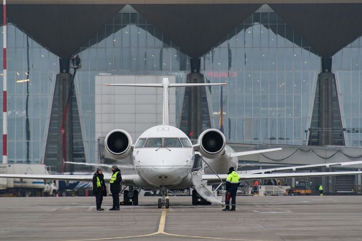 В Петербург прибыл первый рейс авиакомпании Georgian Airways