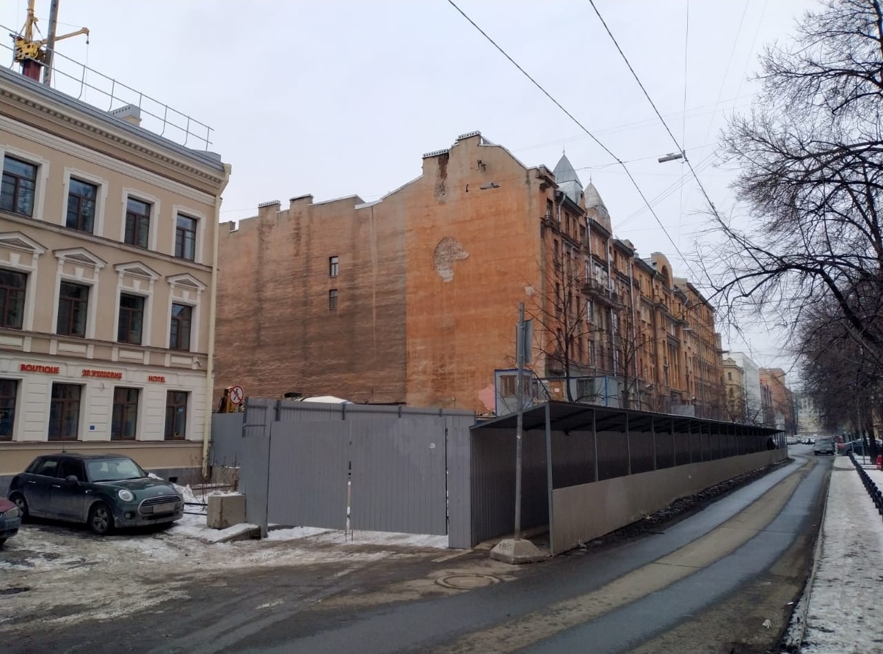 КГИОП потребовал остановить несогласованную стройку Sun Development
