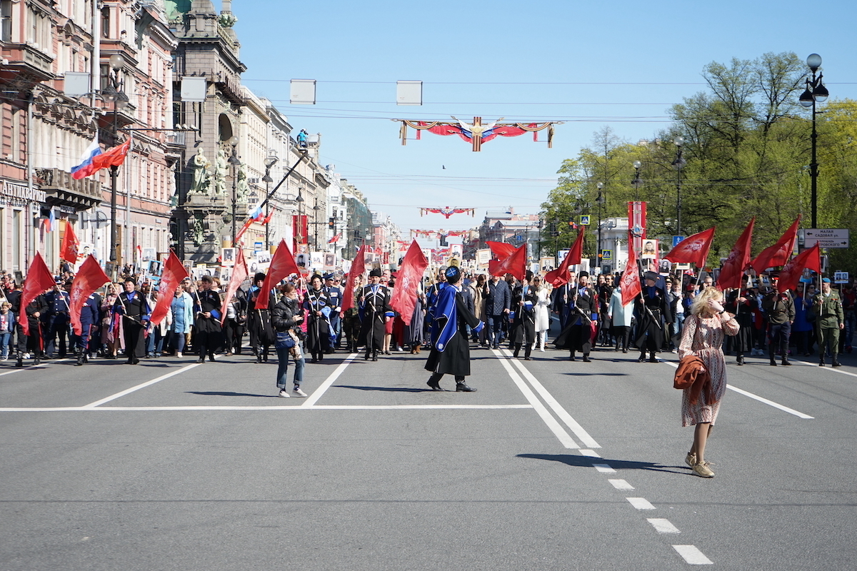 Трансляцию «Бессмертного полка» проведет телеканал «Санкт-Петербург»