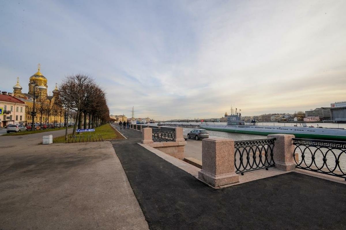91 млн рублей потратят в Петербурге на ремонт Университетской набережной