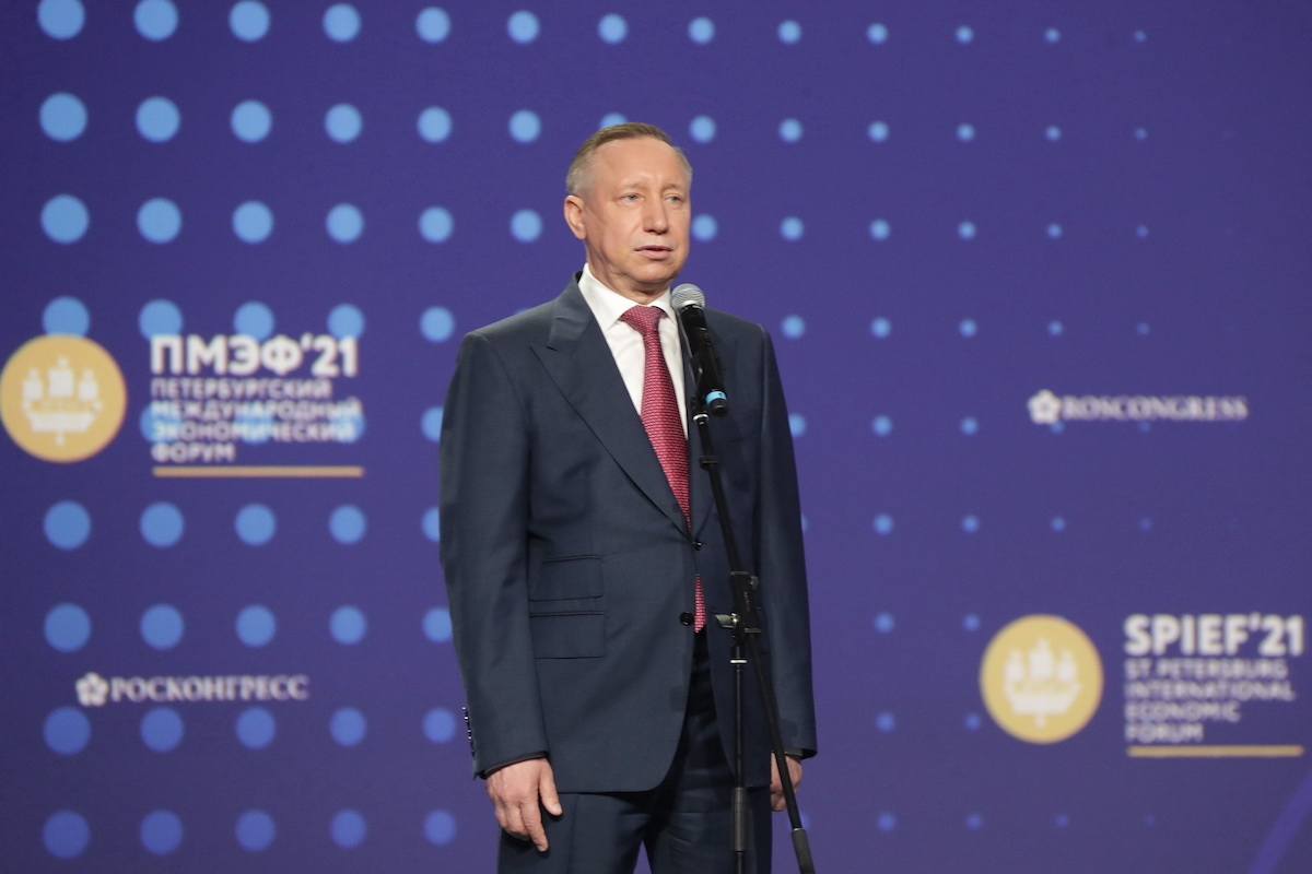 Глава Петербурга Александр Беглов подвел итоги ПМЭФ-2022
