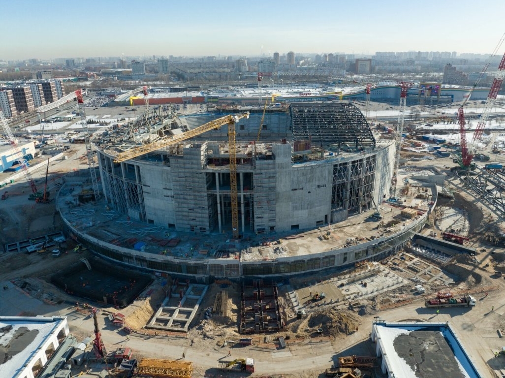 Отмена чемпионата мира в Петербурге не повлияет на строительство СКА Арены
