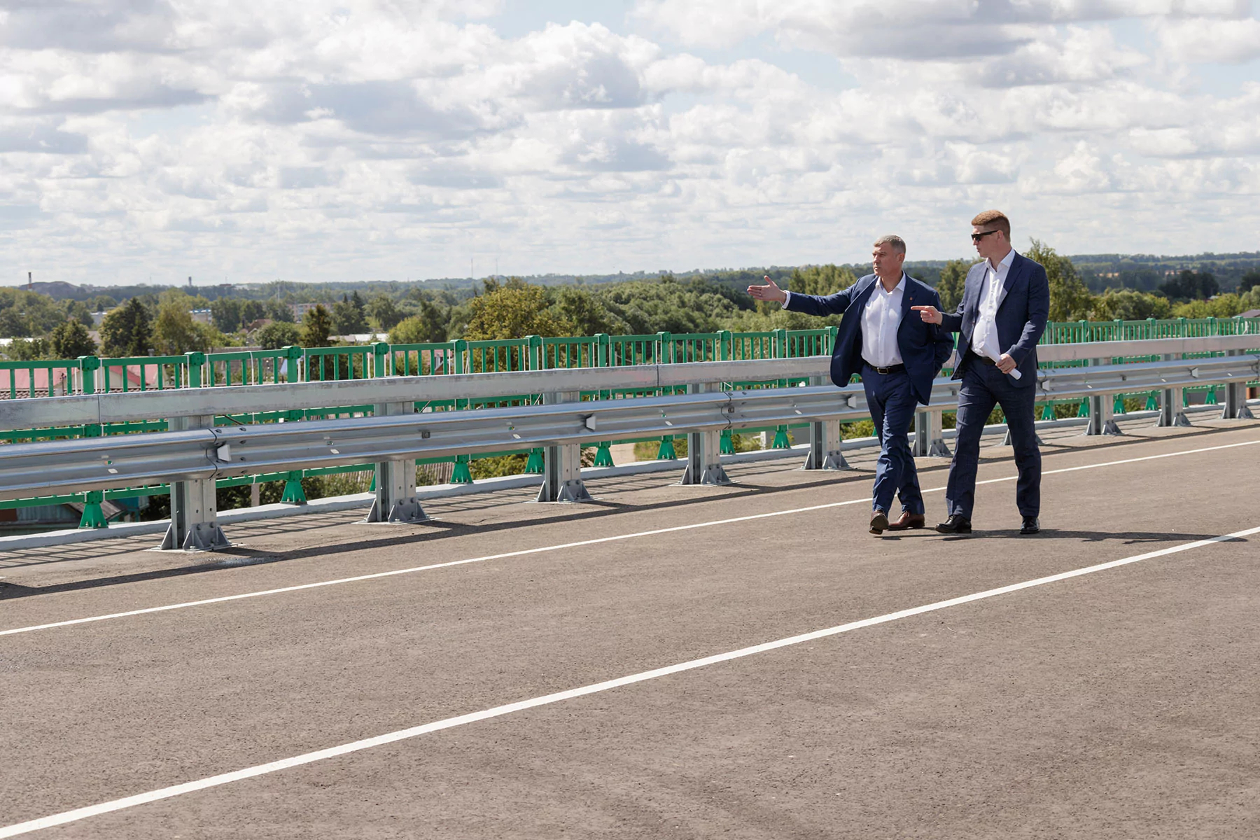 Открылось рабочее движение по мосту на трассе «Тула — Новомосковск»