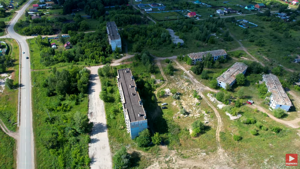Под Самарой с высоты сняли «мертвый город»