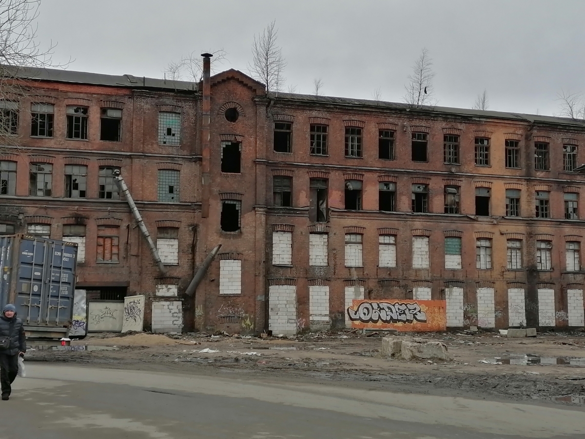 Реновация ожидает бывший завод «Красный треугольник» в Петербурге