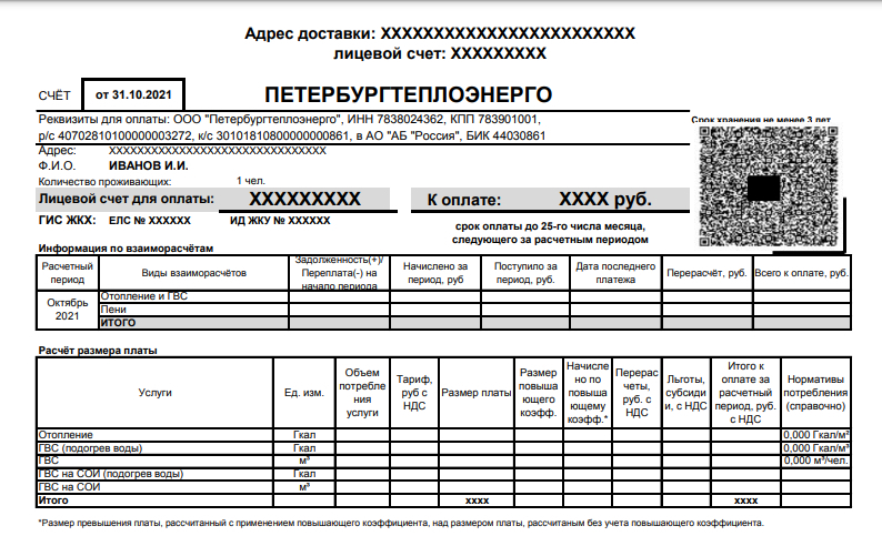 «Петербургтеплоэнерго» отказывается от агентских услуг при начислении платежей за тепло и горячую воду