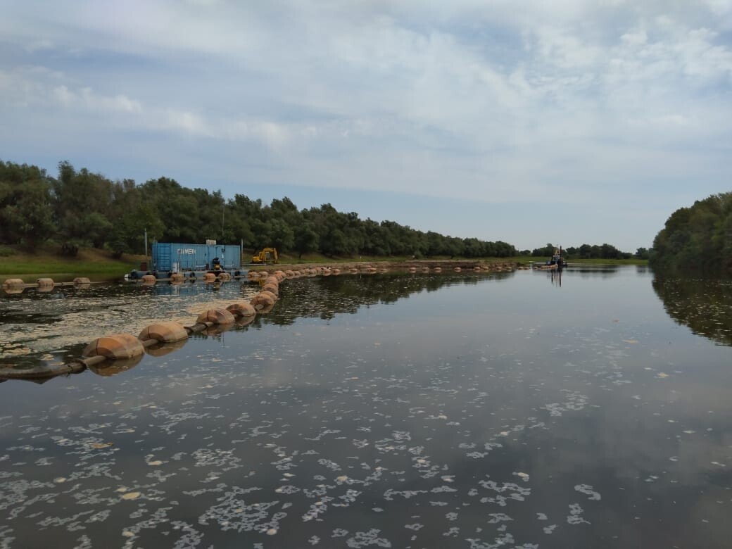 В Волгоградской области приступили к расчистке Ахтубы 