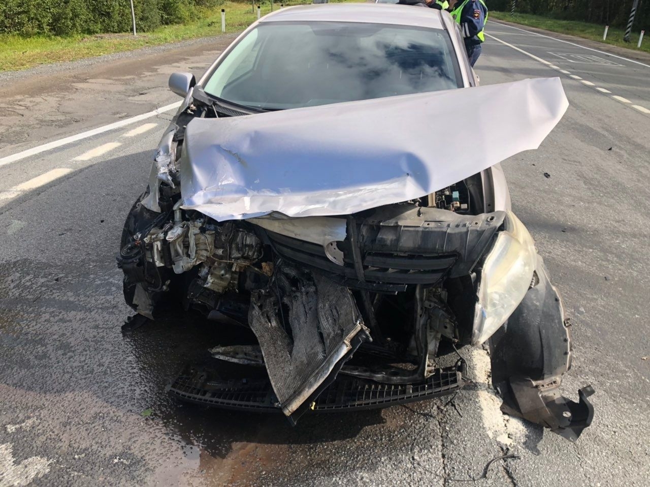 В ДТП в Череповецком районе попала несовершеннолетняя