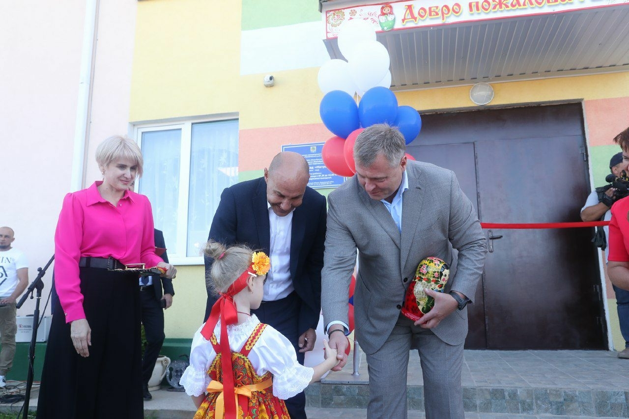 Новый детский сад открыли в Приволжском районе Астраханской области