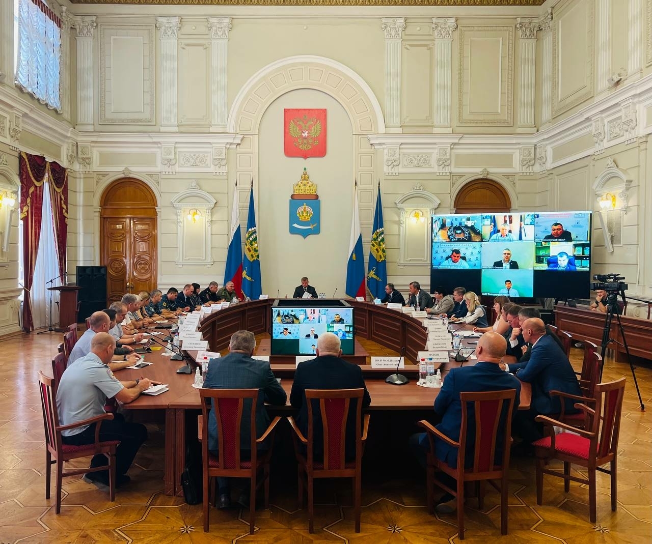 В Астраханской области провели оперативное совещание по частичной мобилизации
