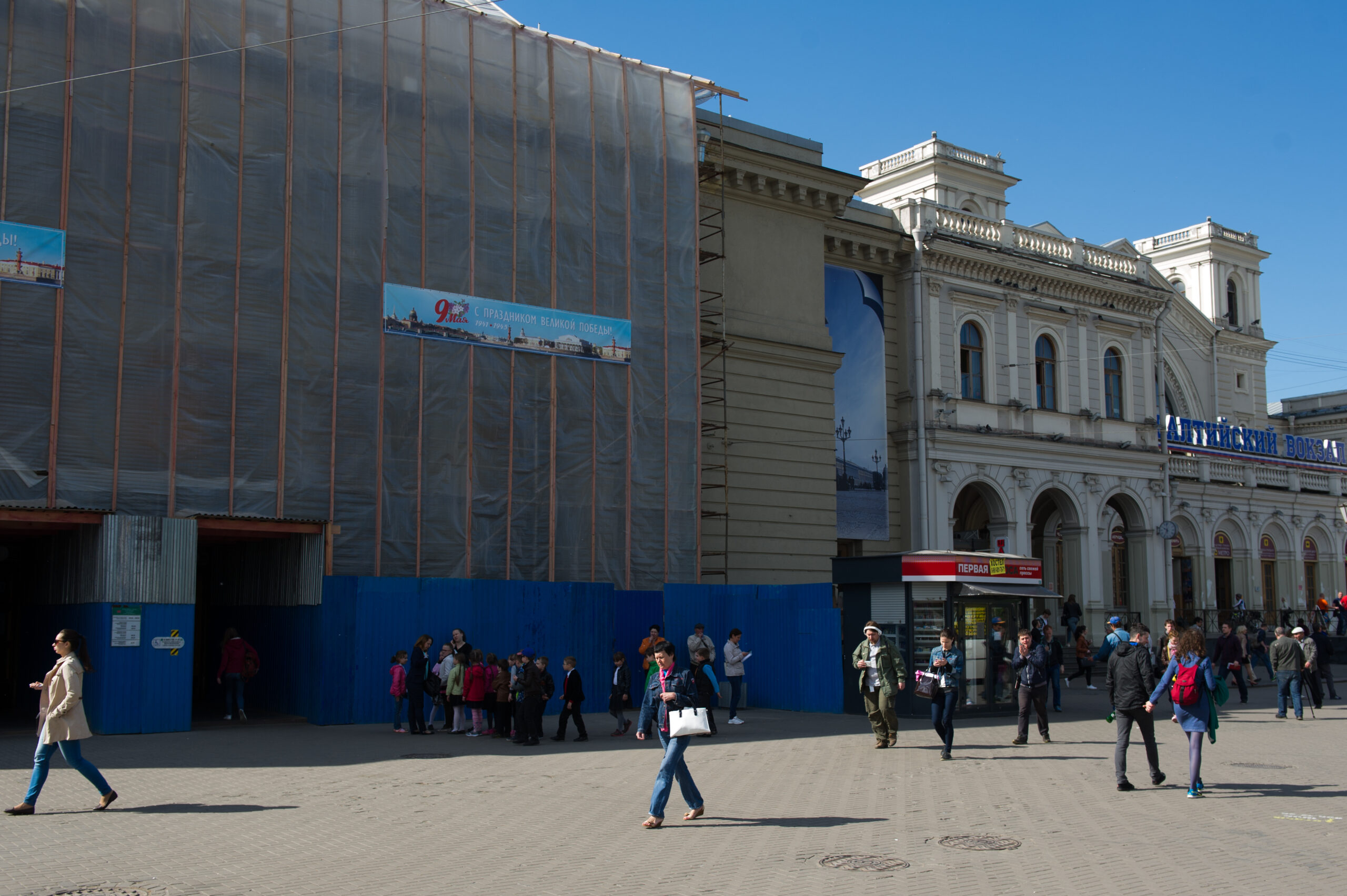 За Балтийским вокзалом в Петербурге построят три новых объектов