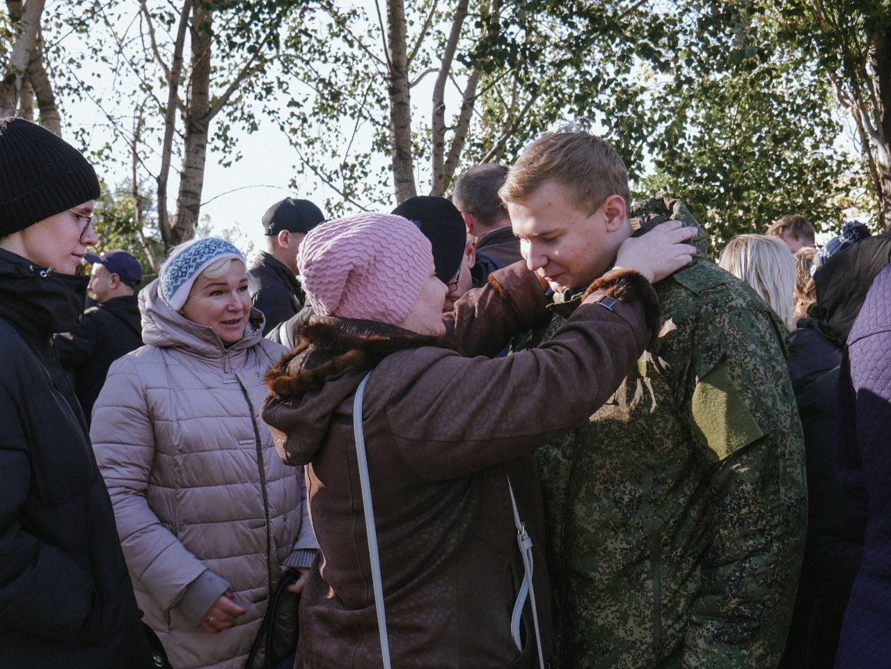 Мобилизованные астраханцы отправились на боевое слаживание
