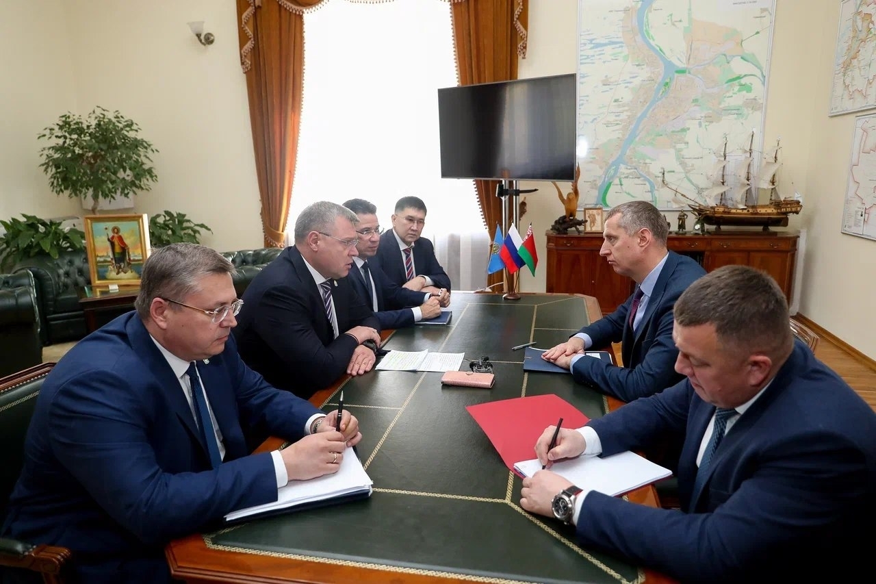 Белоруссия намерена развивать сотрудничество с Астраханской областью в рамках МТК «Север-Юг»