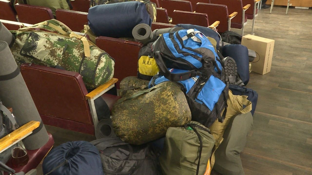 Астраханскую группу военнослужащих отправили на боевое слаживание в части ЮВО 