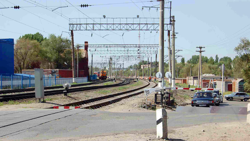 ПривЖД  временно закроют переезд в Астрахани  