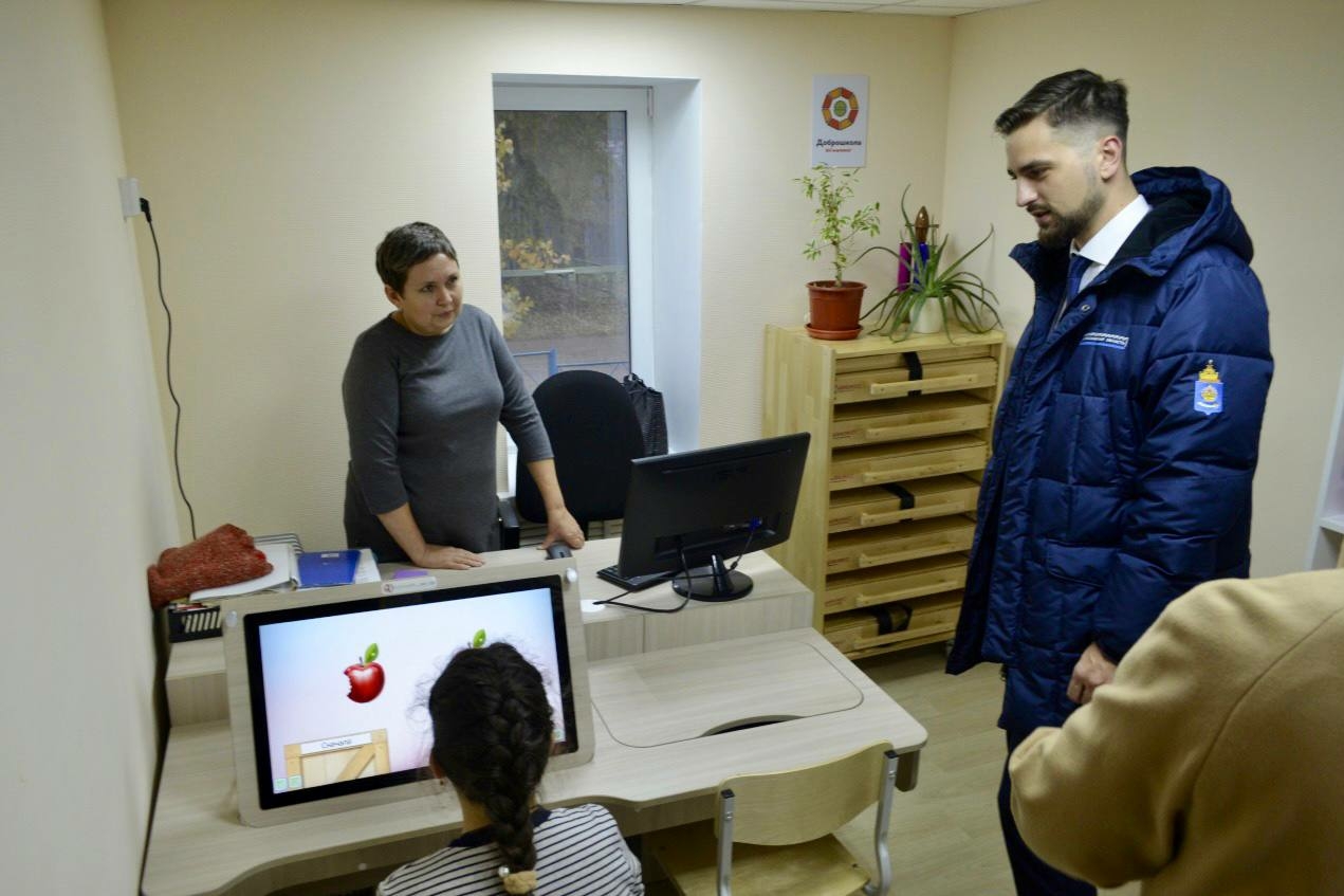 В Астраханской области модернизировали школу-интернат для детей с ОВЗ