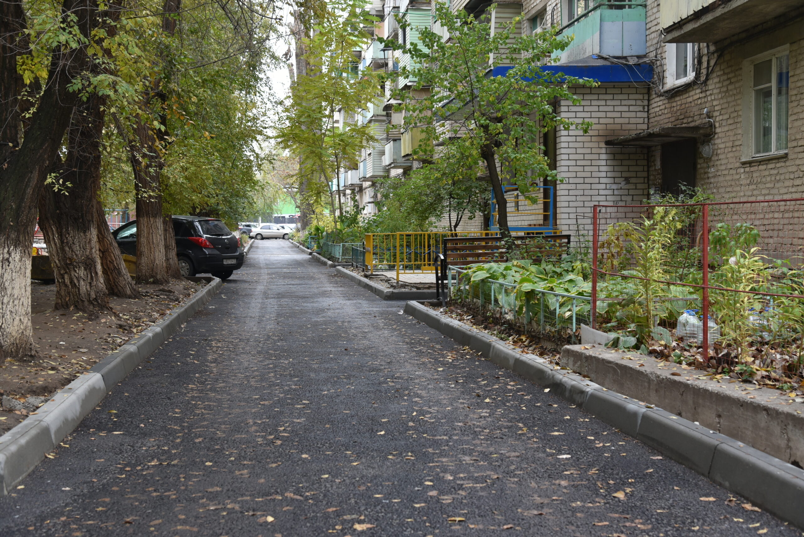 В Кировском районе Астрахани до конца года приведут в порядок шесть дворов 