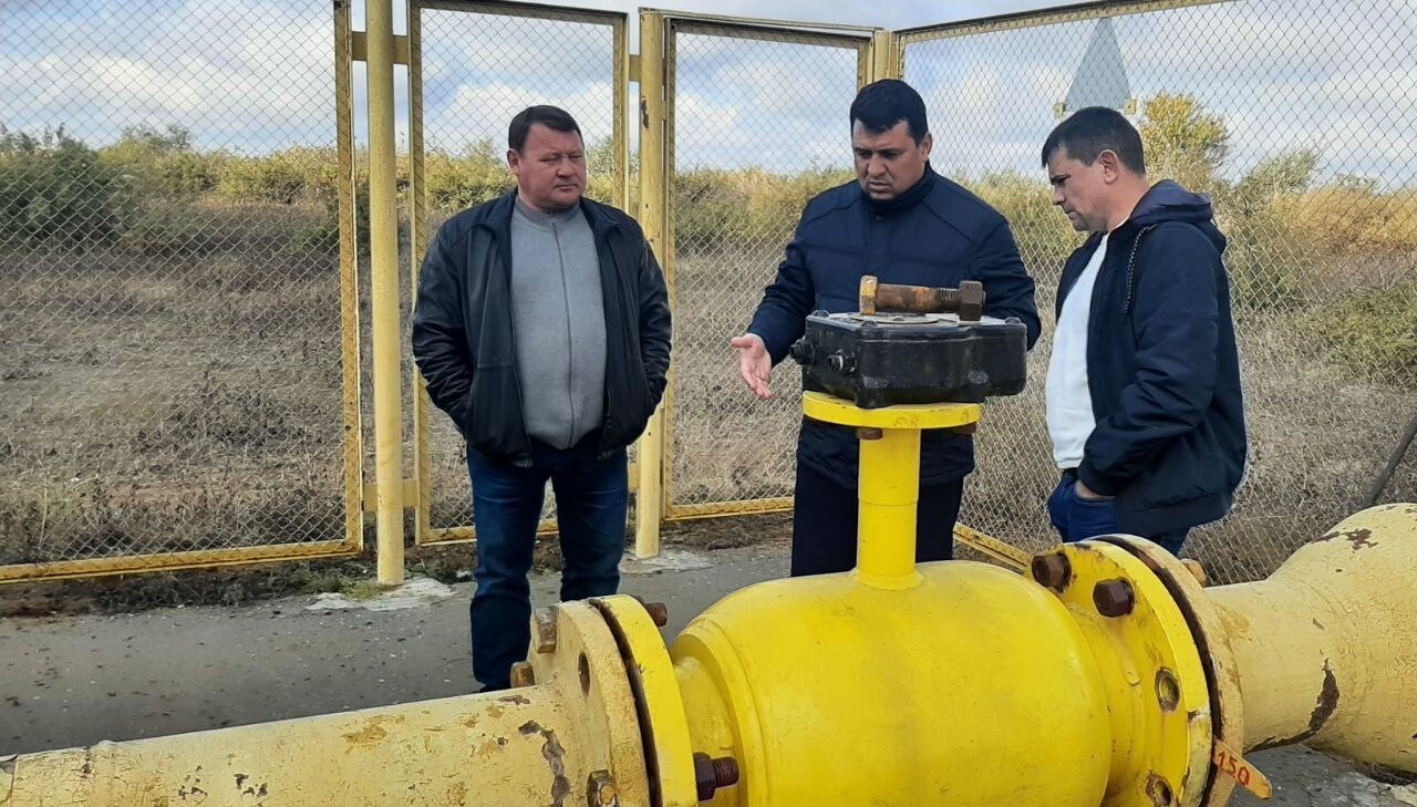 В Астраханской области к порту Оля провели газопровод 