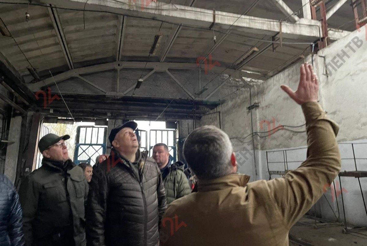 Губернатор Ленобласти Александр Дрозденко посетил подшефный город Енакиево в ДНР