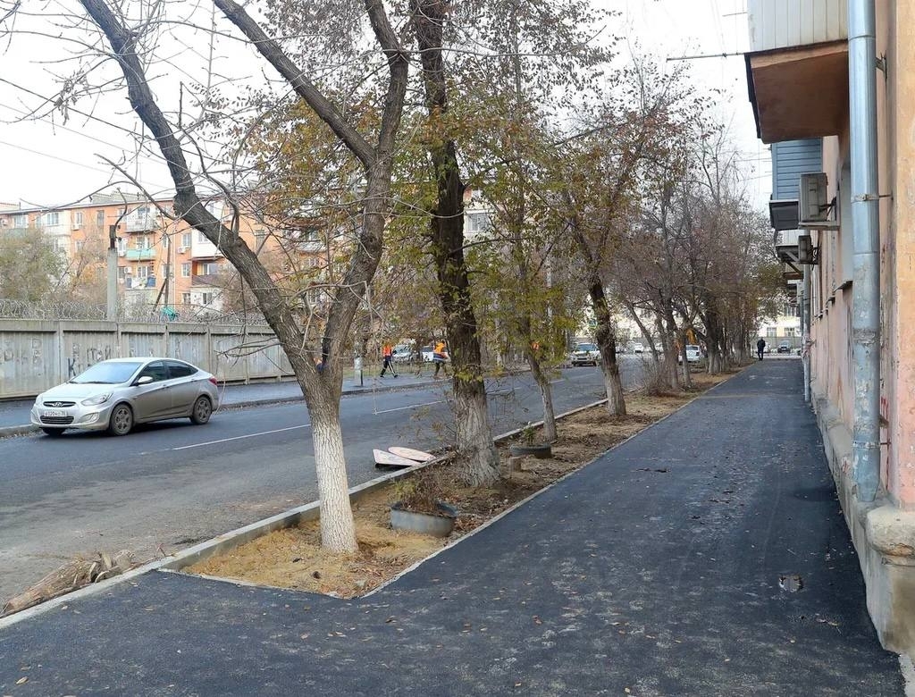 В Астрахани отремонтировали улицы Степана Здоровцева и Ереванскую