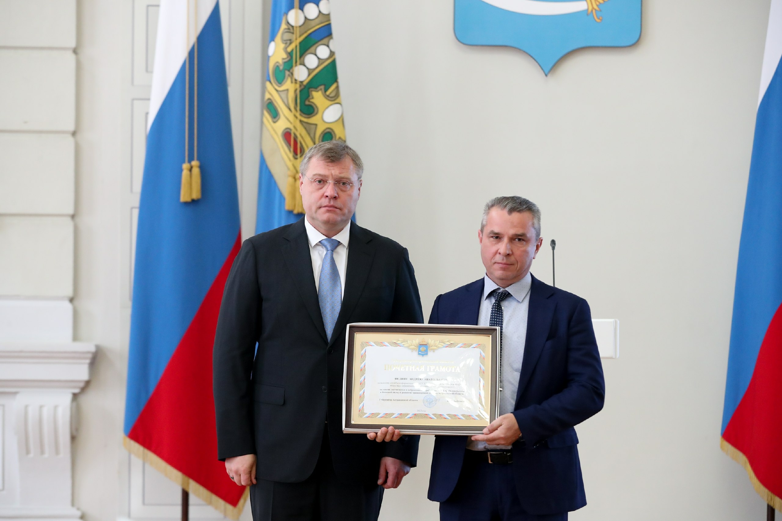 Губернатор поздравил астраханских транспортников с профессиональным праздником 