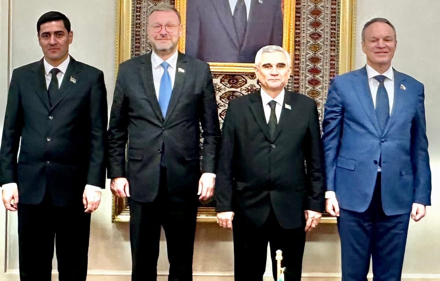 Астраханский сенатор Александр Башкин посетил Ашхабад в составе делегации Совфеда 