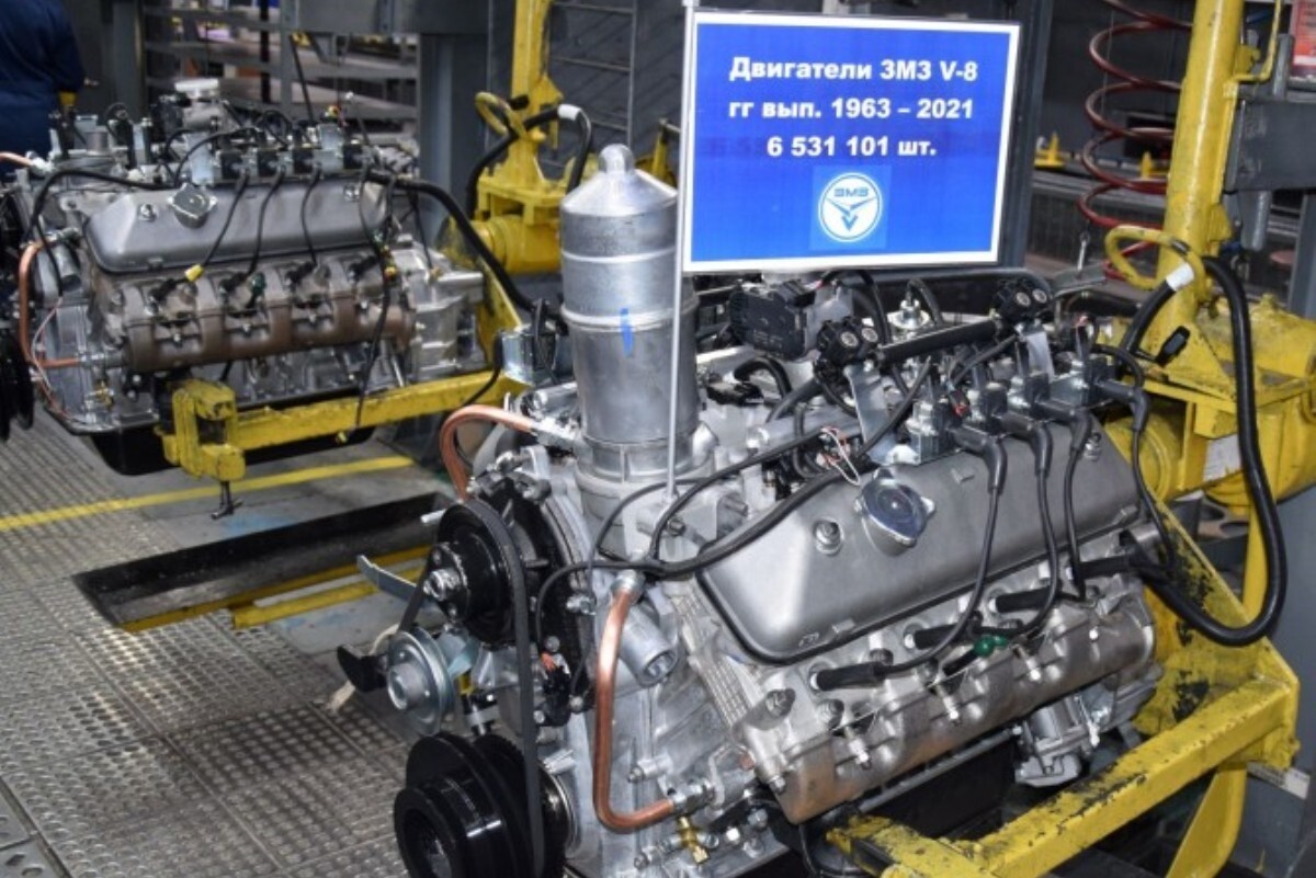 «Соллерс» возобновит производство восьмицилиндровых двигателей ЗМЗ