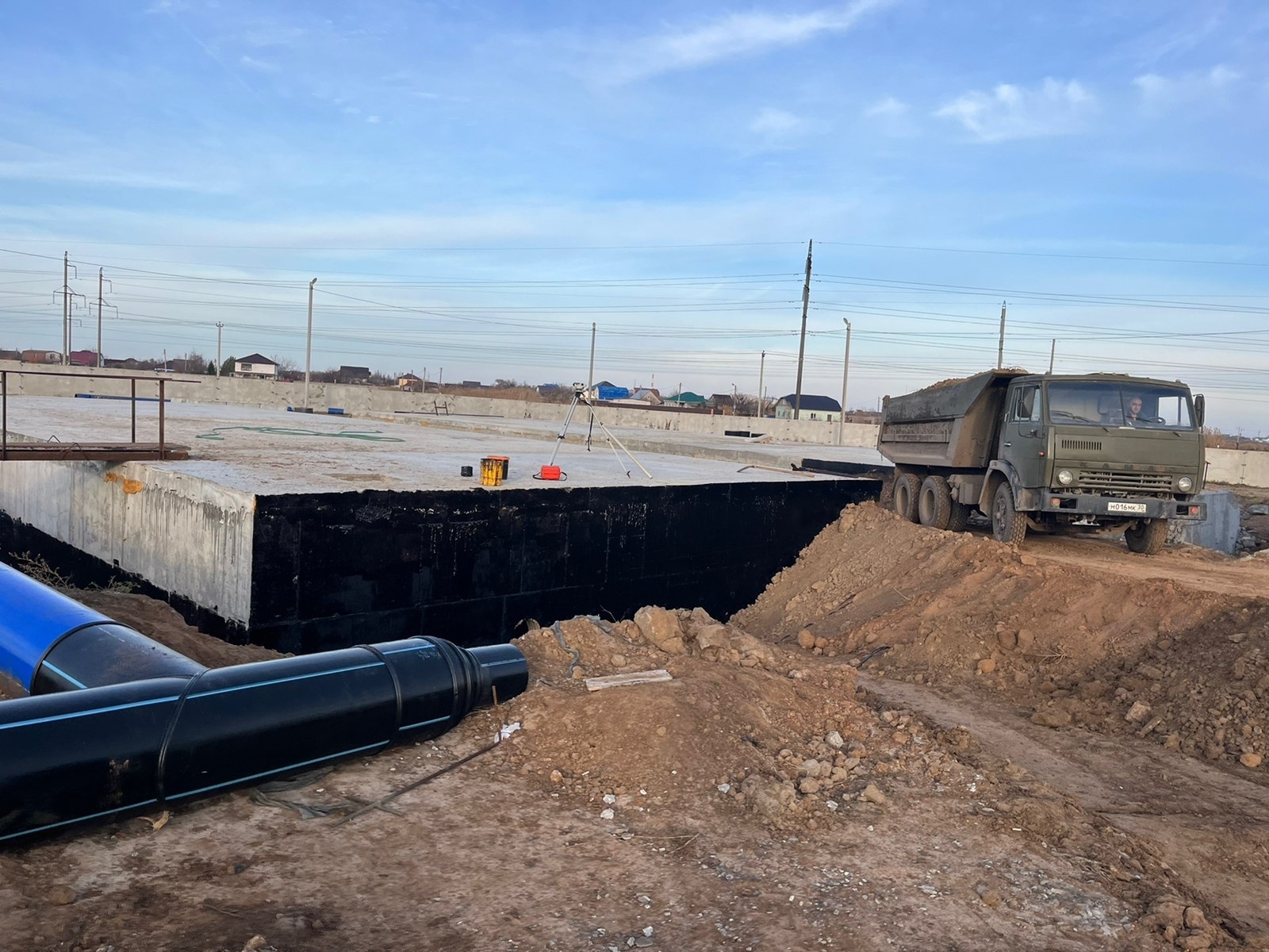 Питьевой водопровод в селе Началово полноценно запустят в апреле 2023 года 