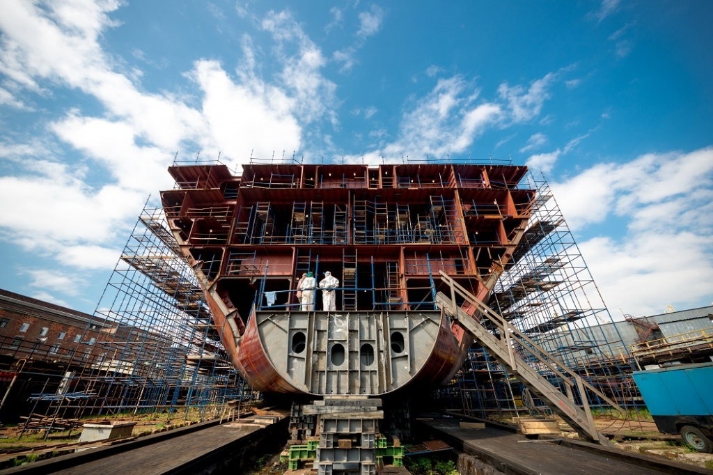 Астраханское отделение «ОСК» начнет строительство контейнерровозов для Каспия в середине 2023 года