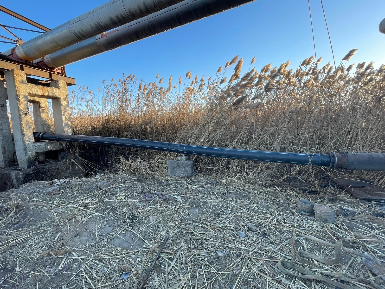 В Астрахани положили конец канализационной аварии на ерике Казачий 