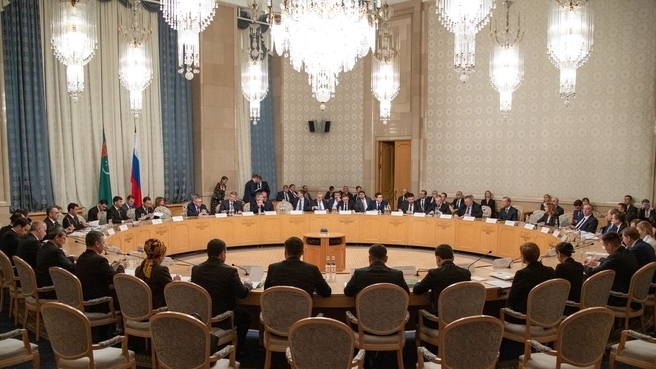 Россия намерена углублять сотрудничество с Туркменистаном по МТК «Север-Юг»
