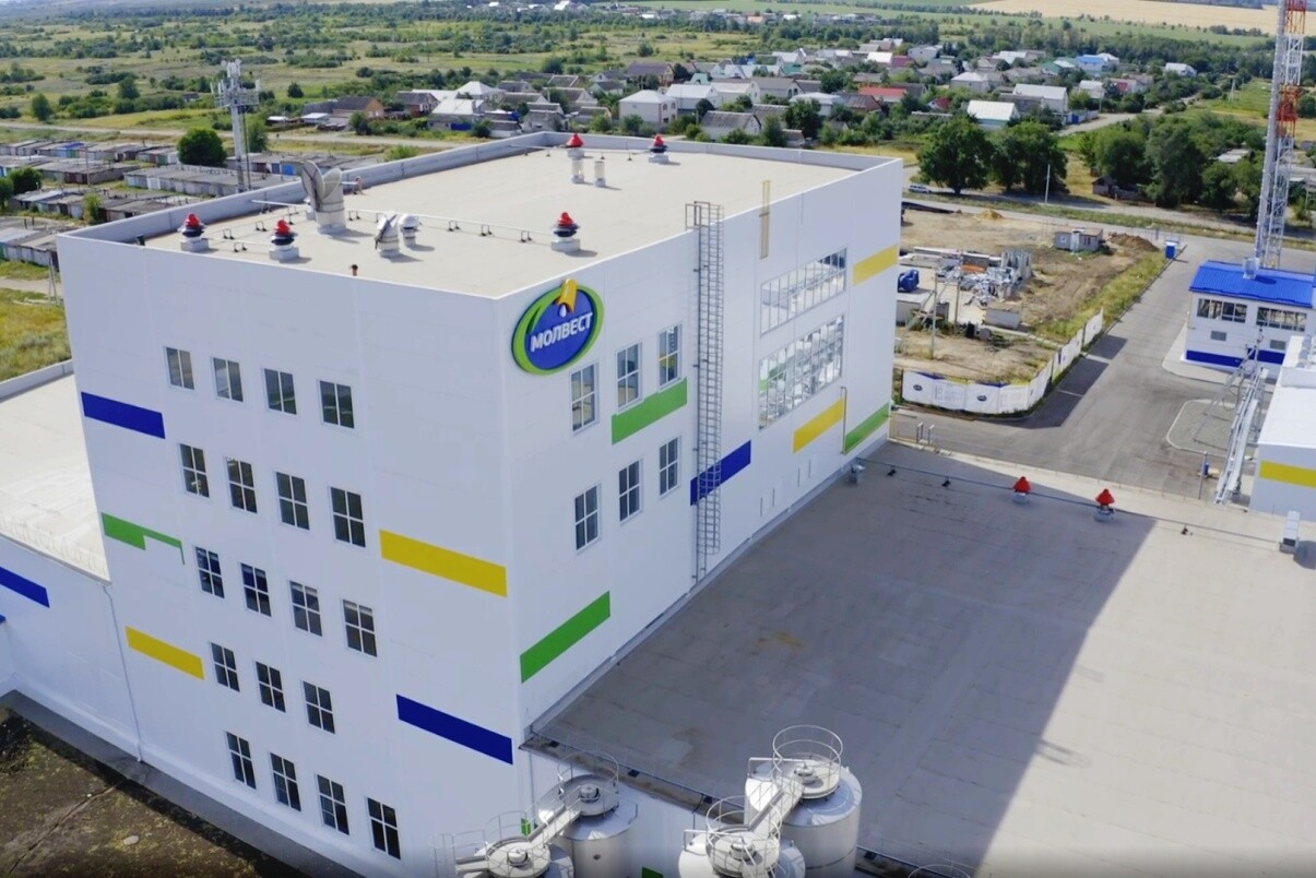 ГК «Молвест» запустила первое в РФ производство концентрата молочных белков