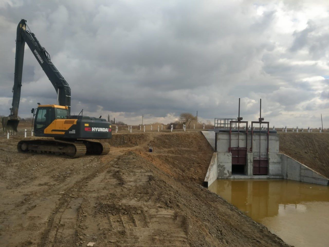 В Астраханской области появятся два новых гидротехнических сооружения 