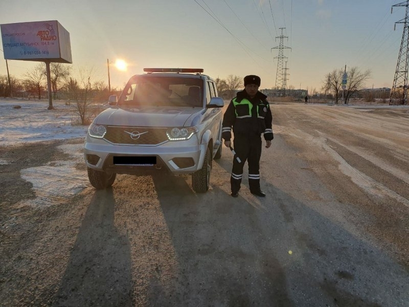 Госавтоинспекция призвала астраханцев быть осторожнее на дорогах в мороз 