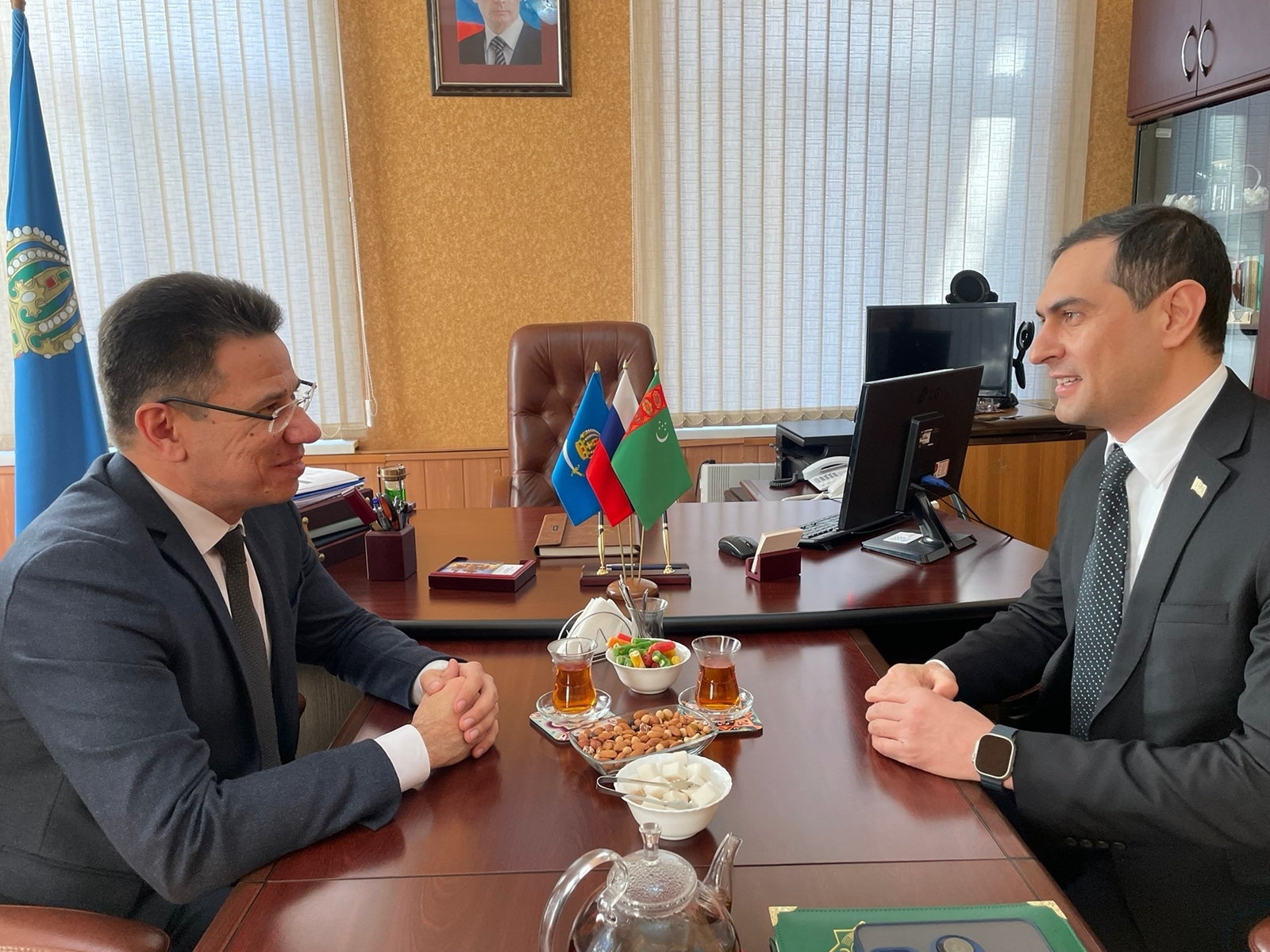 Астраханская делегация посетит Российско-Туркменский бизнес-форуме в Ашхабаде 