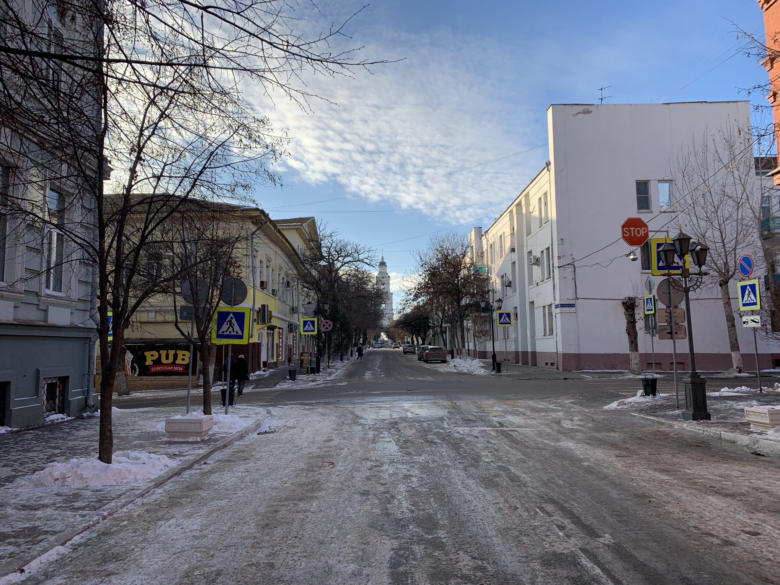 Астраханцев ждут снег с дождем и юго-западный ветер 15 февраля 
