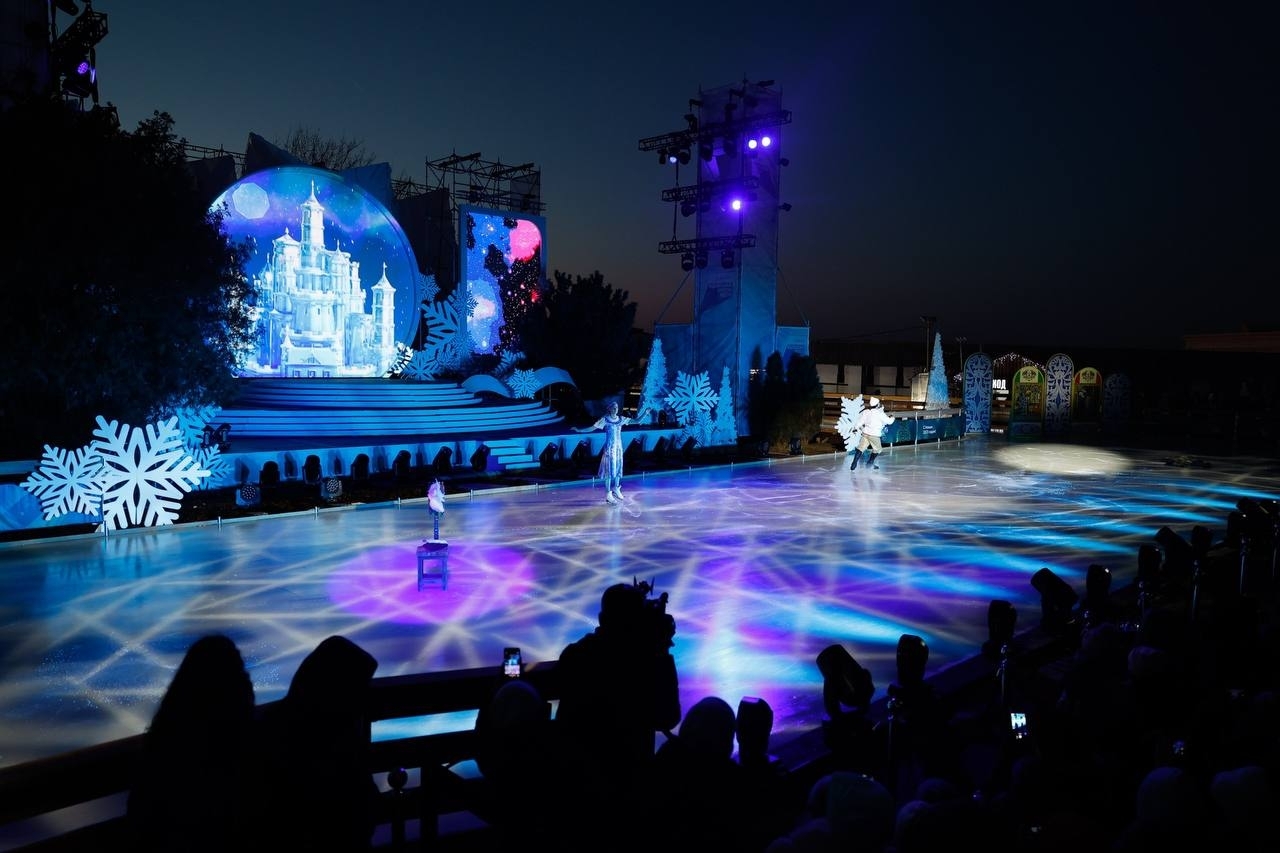 За два месяца на астраханские катки пришли 50 тысяч человек