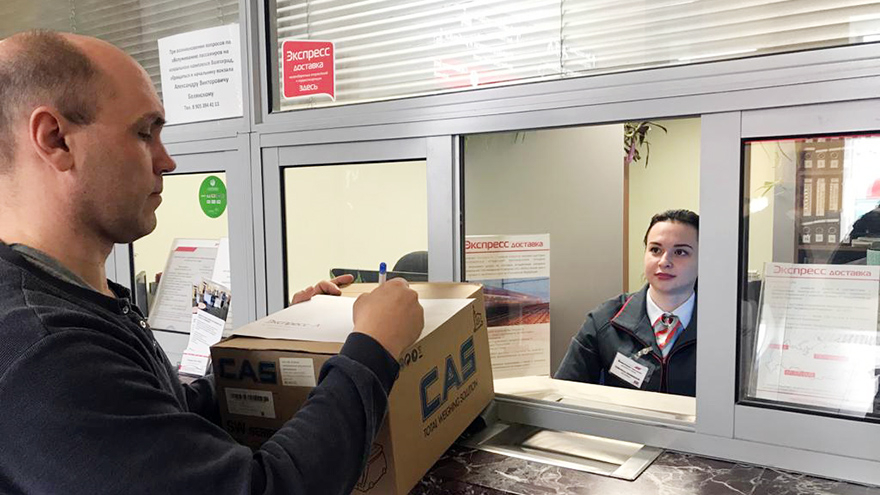 На вокзал ПривЖД в Астрахани на 45% выросло поступление писем и посылок 