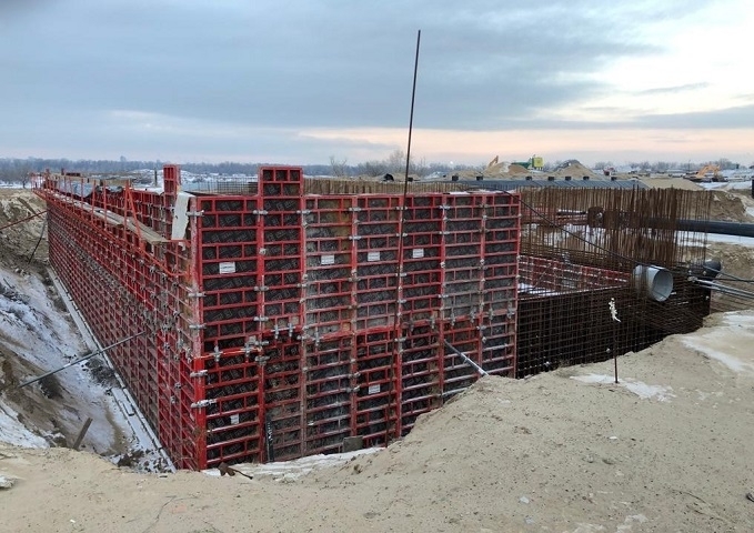 В Волгограде на Голодном острове наполовину построили новую систему очистки