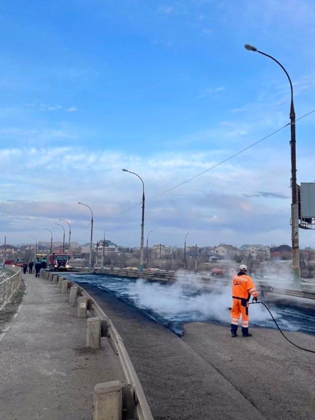 В Астрахани приступили к ремонту Нового моста
