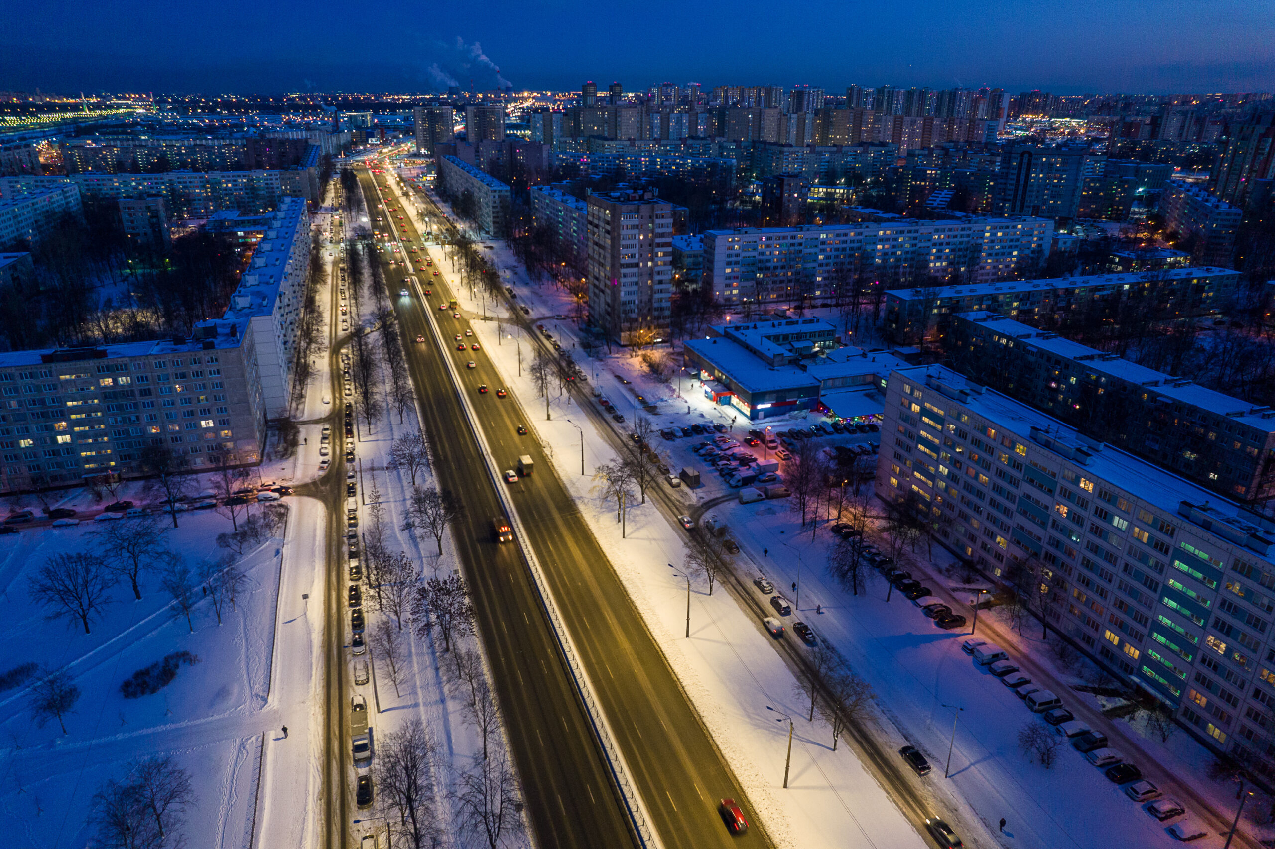 В Петербурге «Ленсвет» проводит модернизацию светильников