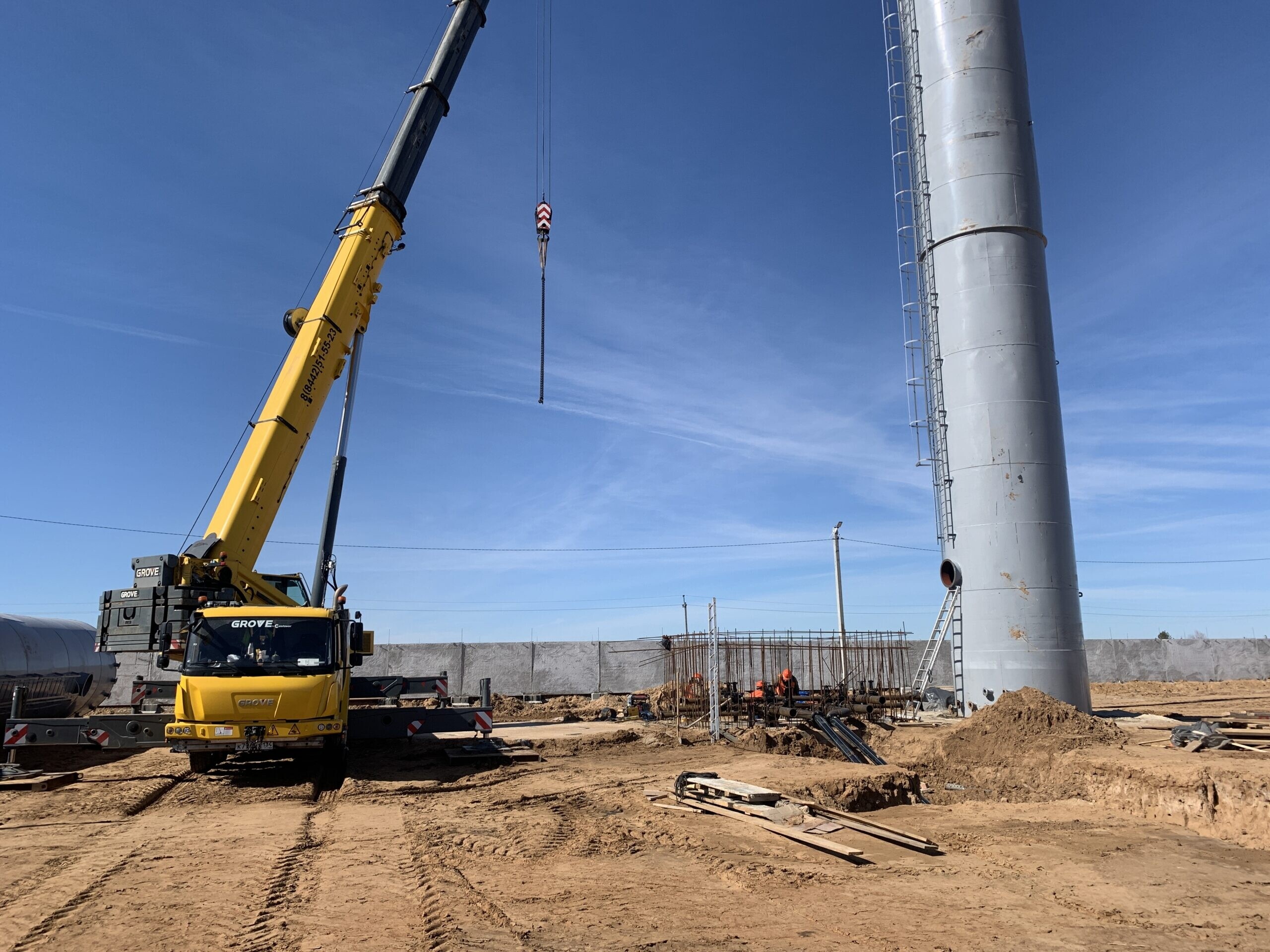 Питьевой водопровод в селе Соленое Займище сдадут до 1 апреля 