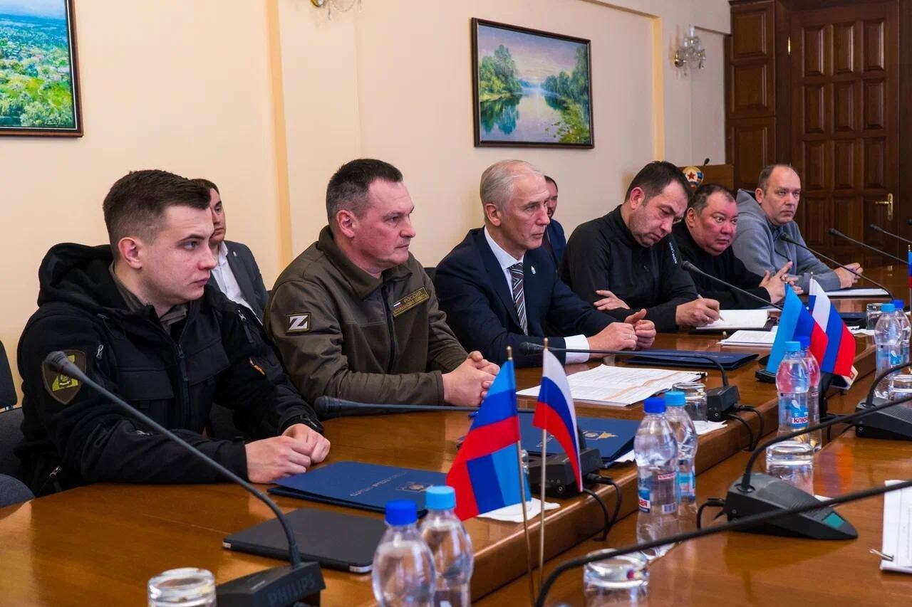 Астраханская делегация посетила ЛНР 