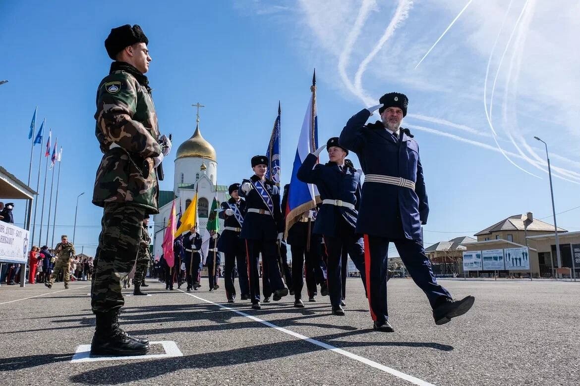 Астраханский казачий кадетский корпус отметил десятилетнюю годовщину 