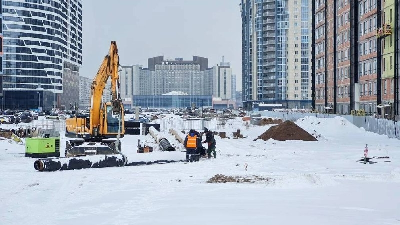 В Петербурге построят тепловую сеть на намывных территориях Васильевского острова