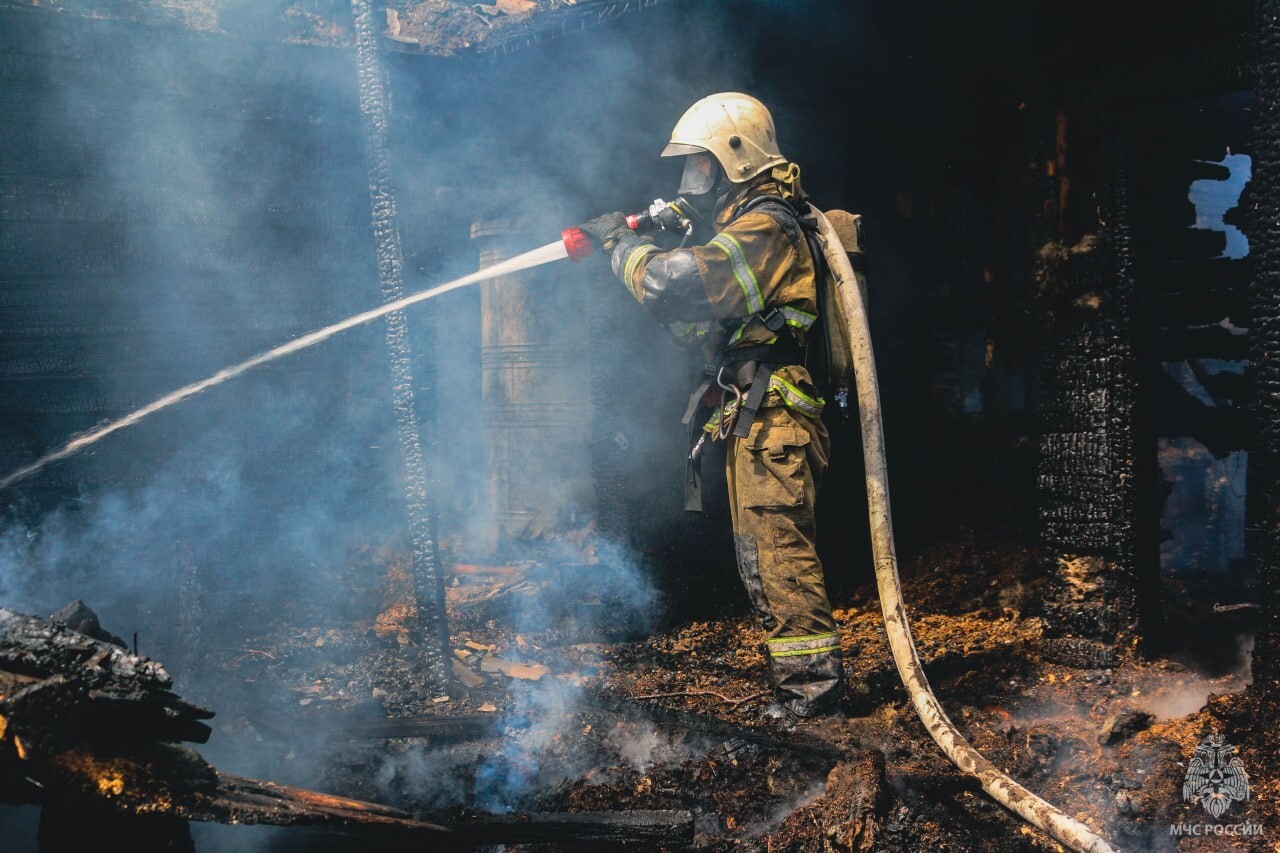 В Астраханской области за сутки случилось три пожара