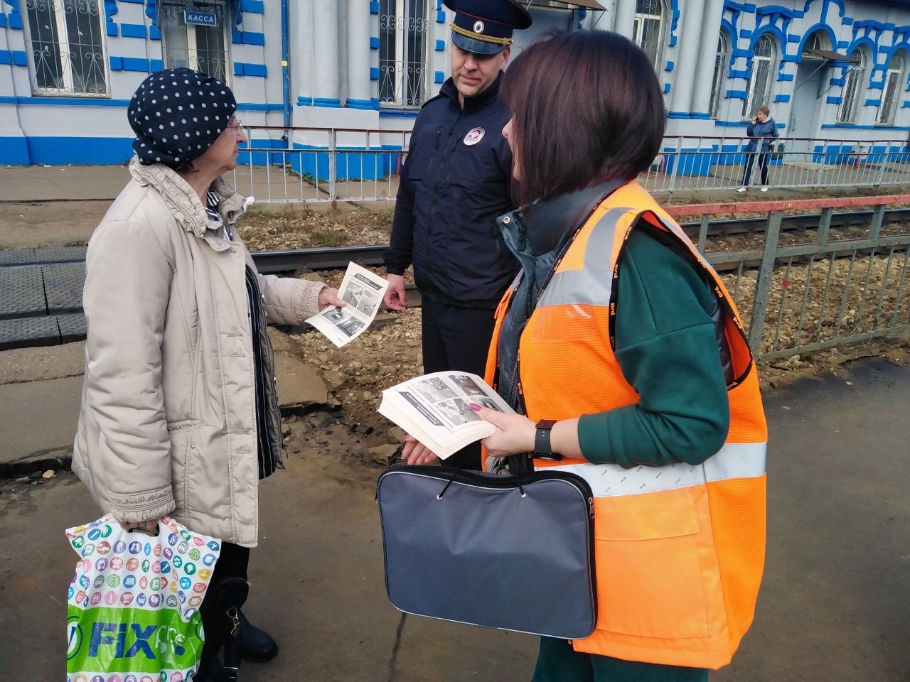 Власти Городского округа Пушкинский провели рейд на железнодорожной станции Софрино