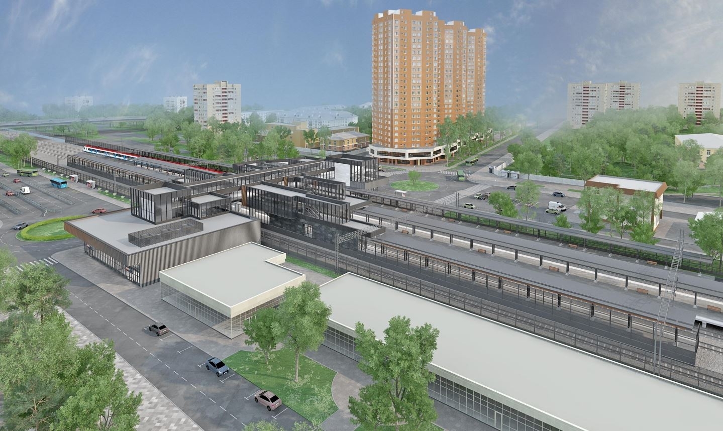 К 2026 году в Химках обновят одноименную железнодорожную станцию