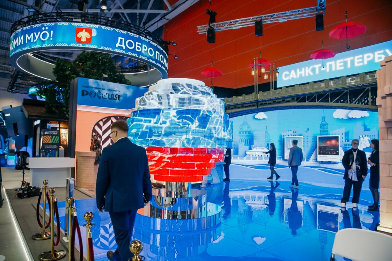 Петербургский стенд на выставке «Россия» привлек более 12,5 тысяч посетителей